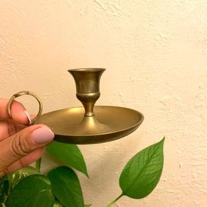 Vintage Brass Candlestick